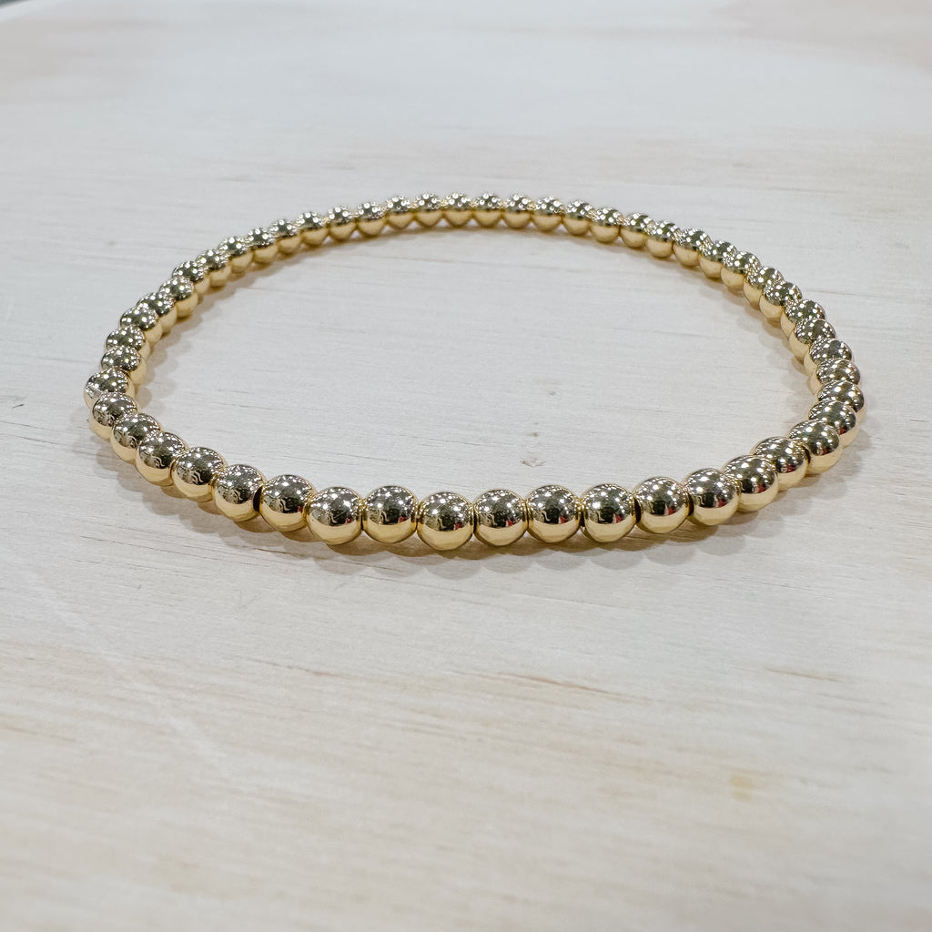 Gold Plated Hematite (4mm)