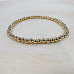 Gold Plated Hematite (4mm)