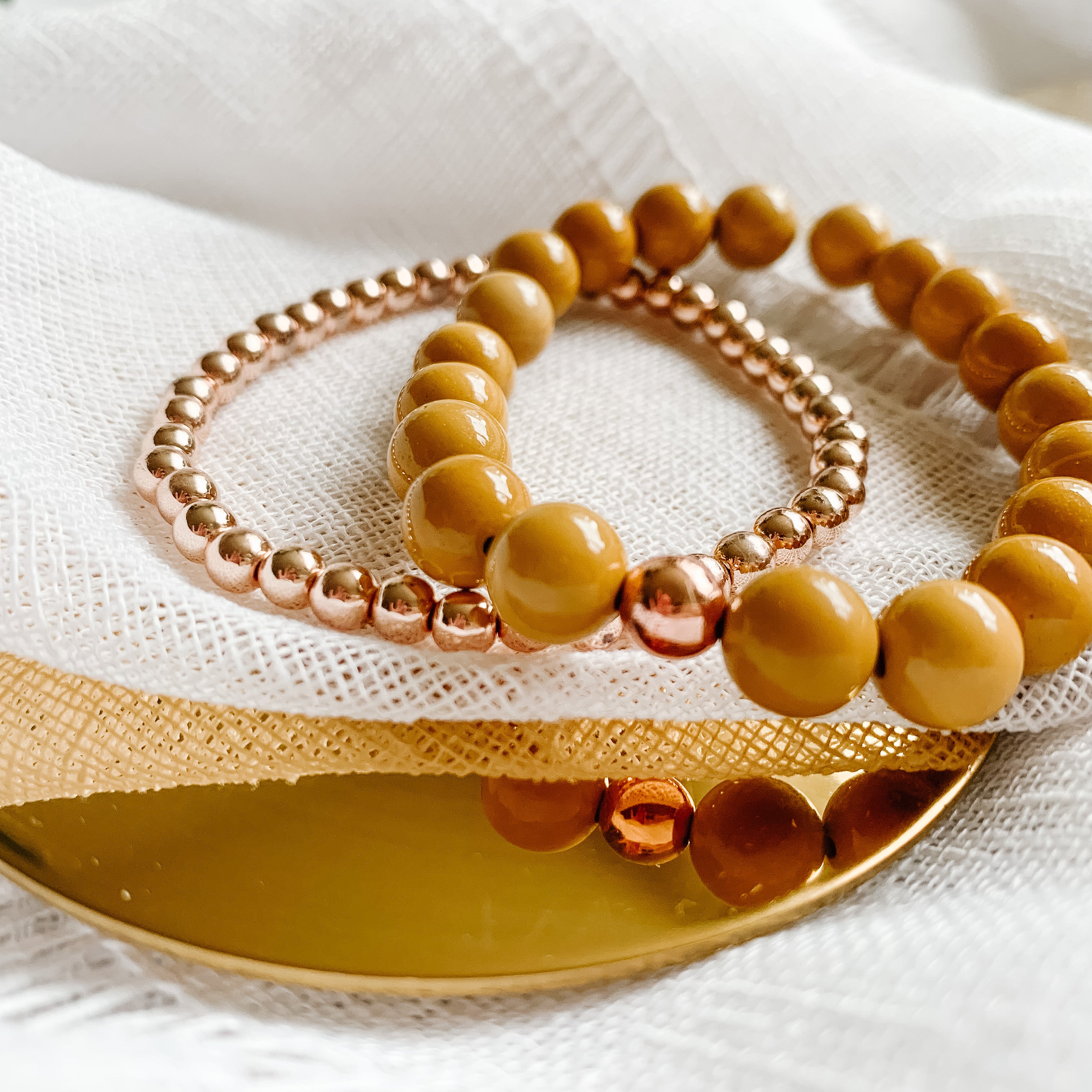 Grounded in Self - Yellow Mookaite & Hematite